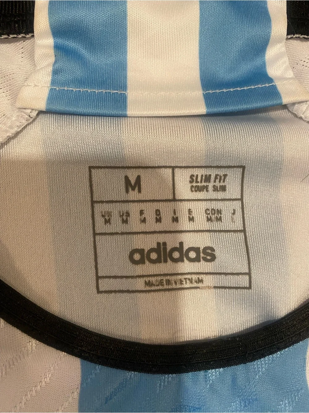 Adidas Argentina Lionel Messi 2022 World Cup Champions